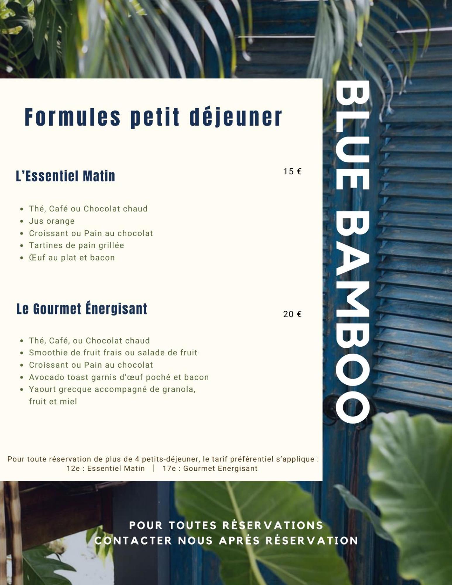 The Bluebamboo Hotel Le Moule Eksteriør billede